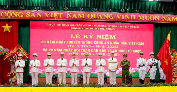 Thực hiện tốt nhiệm vụ bảo đảm ANTT là yếu tố trụ cột để tỉnh Thái Nguyên phát triển -1