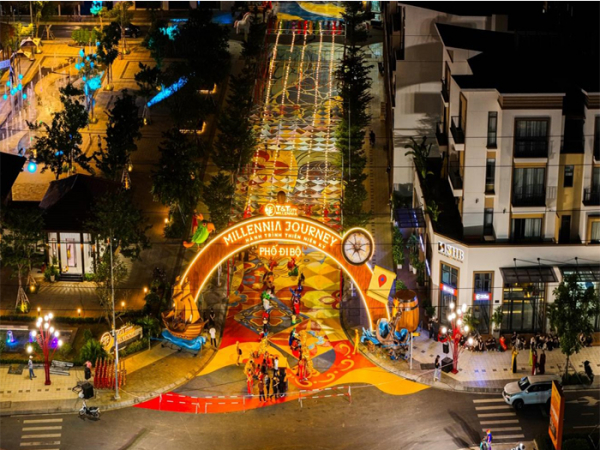 Thành phố Thiên niên kỷ T&T City Millennia bừng sáng trước đại nhạc hội -0