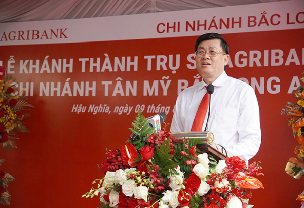 Khánh thành trụ sở Agribank Chi nhánh Tân Mỹ Bắc Long An -0