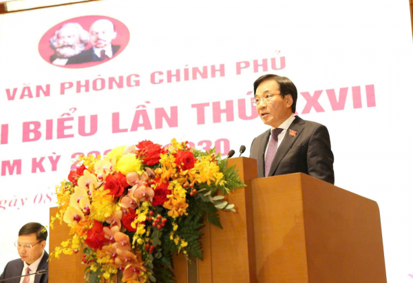 Đại hội Đảng bộ Văn phòng Chính phủ lần thứ XXVII, nhiệm kỳ 2025-2030 -0