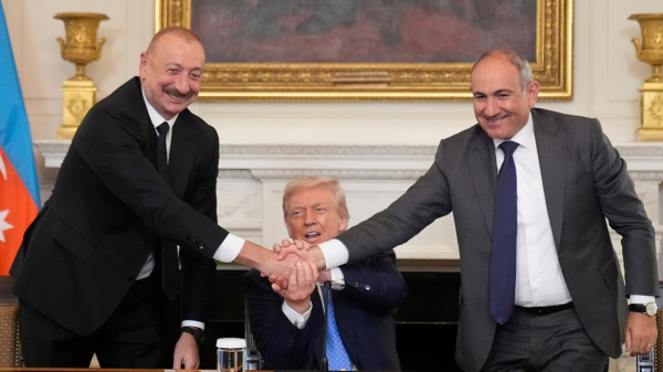 Armenia-Azerbaijan kí thỏa thuận hòa bình ở Nhà Trắng -0