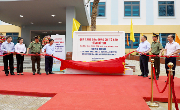 Khánh thành Khoa khám bệnh và điều trị, Bệnh viện Đa khoa Quản Bạ -1