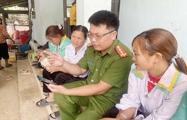 Công an Cao Bằng tạo 