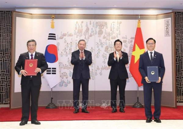 Tổng Bí thư Tô Lâm hội đàm với Tổng thống Hàn Quốc Lee Jae Myung  -0