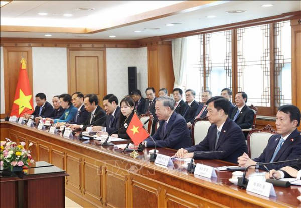 Thúc đẩy hợp tác kinh tế, tạo chất keo gắn kết lợi ích bền chặt Việt Nam - Hàn Quốc -0