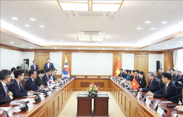 Thúc đẩy hợp tác kinh tế, tạo chất keo gắn kết lợi ích bền chặt Việt Nam - Hàn Quốc -0