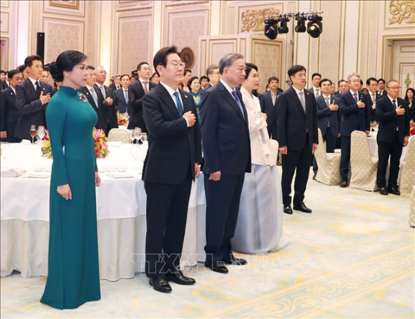 Tổng Bí thư Tô Lâm dự chiêu đãi cấp Nhà nước do Tổng thống Hàn Quốc chủ trì -0