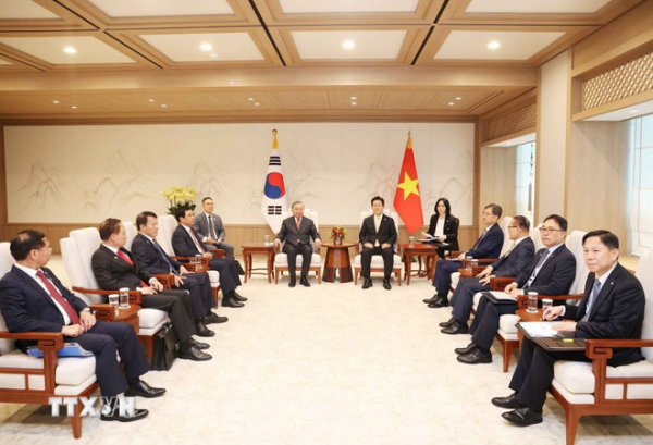 Tổng Bí thư Tô Lâm hội đàm với Tổng thống Hàn Quốc Lee Jae Myung -0