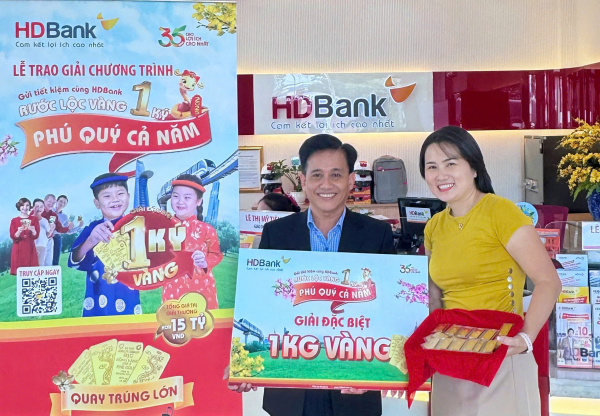 Hơn 47 lượng vàng đã tới tay khách hàng gửi tiết kiệm tại HDBank -0