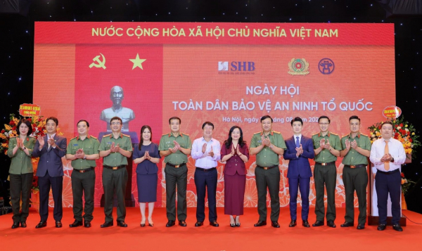 SHB được vinh danh vì đóng góp trong phong trào Toàn dân bảo vệ an ninh Tổ quốc -0