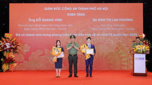 SHB được vinh danh vì đóng góp trong phong trào Toàn dân bảo vệ an ninh Tổ quốc -0