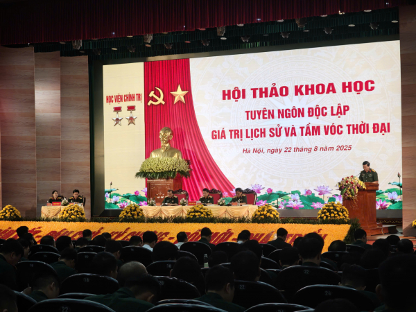 Hội thảo khoa học “Tuyên ngôn Độc lập: Giá trị lịch sử và tầm vóc thời đại” -0