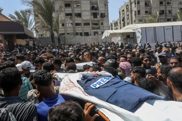 Israel không kích bệnh viện Gaza khiến nhiều nhà báo thiệt mạng, quốc tế phản ứng dữ dội -0