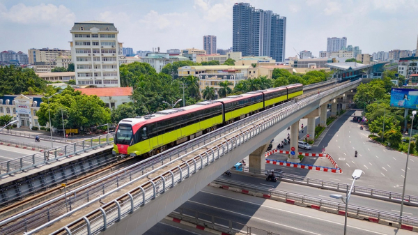 Từ 30/8 đến 2/9, người dân được đi tàu điện trên cao miễn phí -0