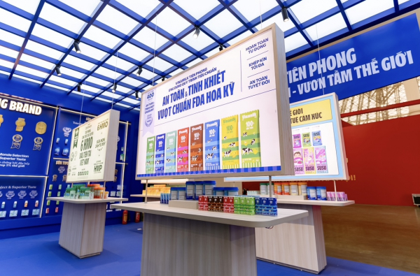Vinamilk mang công nghệ và tiêu chuẩn hàng đầu thế giới đến Triển lãm Thành tựu Đất nước 80 năm -0