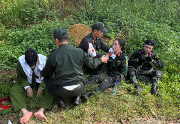 “Vượt nắng, thắng mưa”, đảm bảo an toàn cho chiến sĩ tham gia Đại lễ 2/9 -1