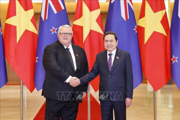 Chủ tịch Quốc hội Trần Thanh Mẫn hội đàm với Chủ tịch Quốc hội New Zealand -0