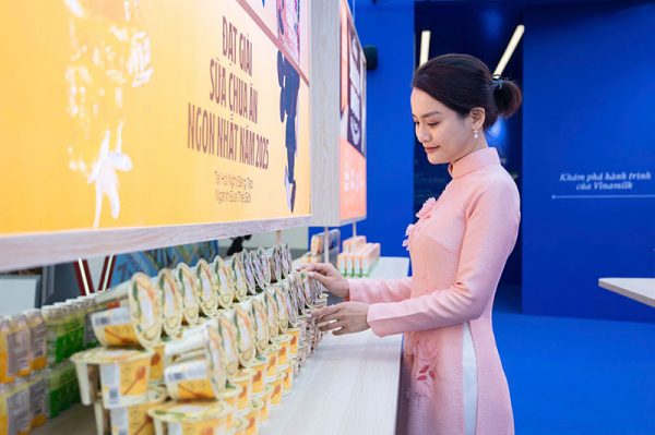 Không gian trưng bày và trải nghiệm của Vinamilk hút khách tại Triển lãm thành tựu đất nước 80 năm -0