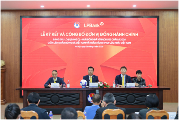 Ngân hàng Lộc Phát (LPBank) trở thành Đơn vị đồng hành chính Bảng đấu loại Giải U23 châu Á 2026 -0