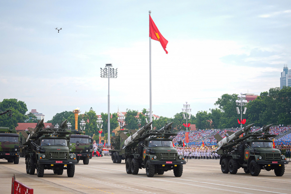 Lần đầu tiên khí tài công nghệ cao của Viettel tham gia Lễ Diễu binh, diễu hành ngày 2/9 -1