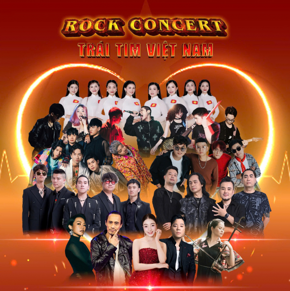 Lùi thời gian tổ chức đại nhạc hội “Rock Concert – Trái tim Việt Nam” sang tối 7/9 -0