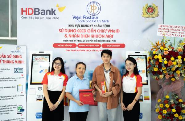 HDBank vận hành hệ thống Kiosk y tế thông minh tại Viện Pasteur TP.Hồ Chí Minh -1