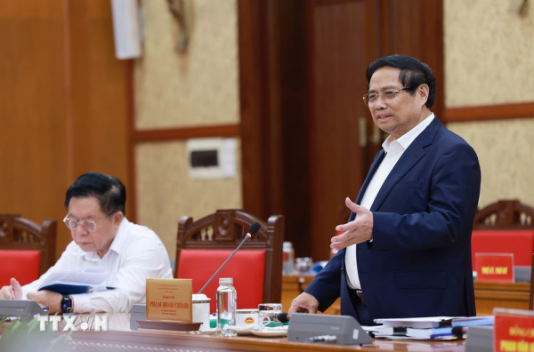 Thủ tướng chủ trì làm việc với Tây Ninh và Tuyên Quang về chuẩn bị Đại hội Đảng bộ -0