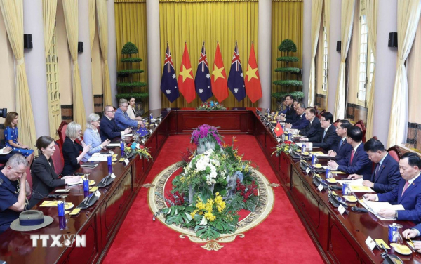 Quyết tâm đưa quan hệ Việt Nam-Australia phát triển mạnh mẽ hơn trong giai đoạn mới -0