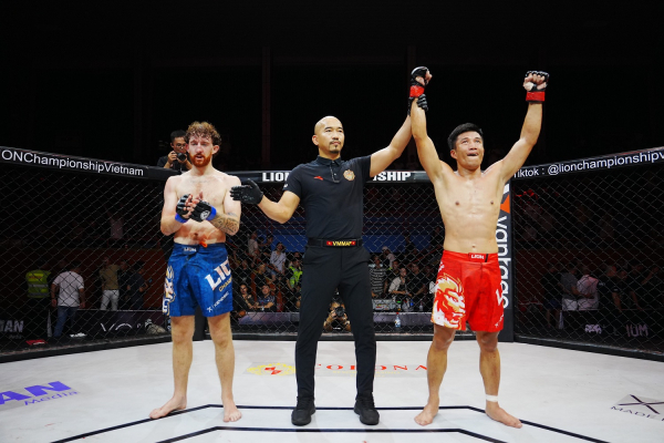 LION Championship 26: Trương Cao Minh Phát chiến thắng ấn tượng trước đối thủ châu Âu -0