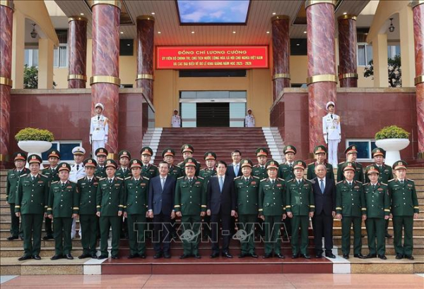 Chủ tịch nước: Xây dựng Học viện Quốc phòng mang tầm chiến lược tiên tiến, hiện đại -0