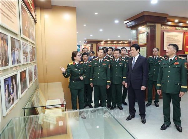 Chủ tịch nước: Xây dựng Học viện Quốc phòng mang tầm chiến lược tiên tiến, hiện đại -0