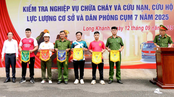 Hơn 1500 đội tuyển tham gia Hội thao nghiệp vụ chữa cháy, cứu nạn, cứu hộ -1