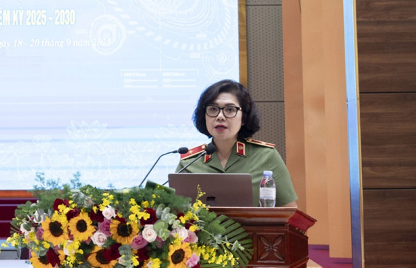 Phụ nữ CAND chuẩn bị chu đáo cho công tác đại hội -0