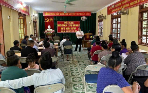 Thiết thực hoạt động trợ giúp pháp lý cho người cao tuổi ở vùng cao -0