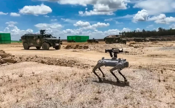 Đội quân chó robot  -0