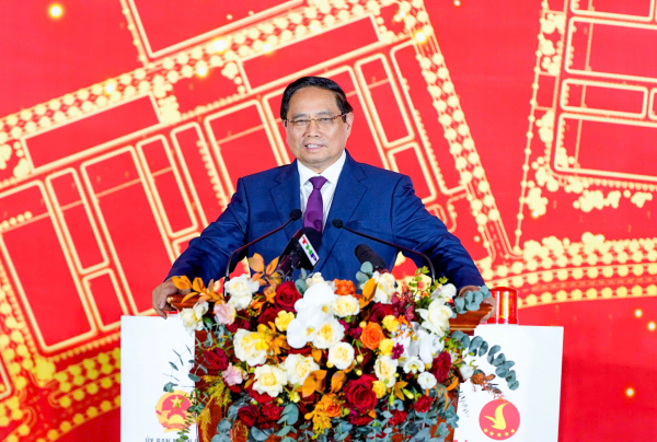 Thủ tướng Chính phủ Phạm Minh Chính nhấn nút khởi công siêu dự án tại Hải Phòng -0