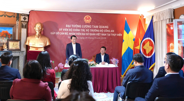 Tăng cường hợp tác đấu tranh phòng, chống tội phạm giữa Việt Nam và Thụy Điển -0