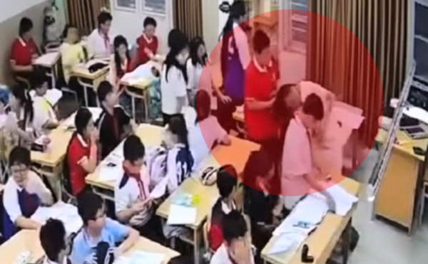 Hai câu hỏi từ vụ học sinh hành hung giáo viên -0