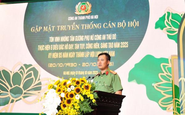 Lan tỏa được hình ảnh đẹp của người nữ chiến sĩ Công an Thủ đô -0
