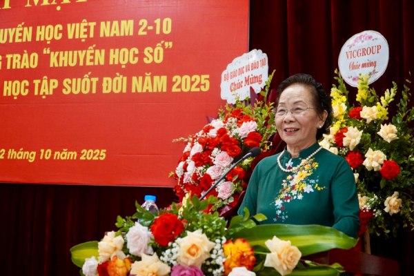 Phát động phong trào khuyến học số và tuần lễ hưởng ứng học tập suốt đời -0