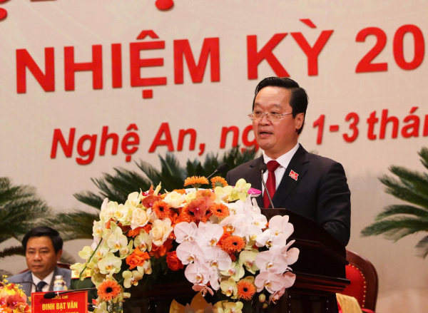 Phấn đấu đưa Nghệ An trở thành tỉnh khá, cực tăng trưởng tầm quốc gia trong kỷ nguyên phát triển mới -0