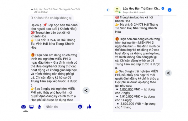Cảnh báo mạo danh cơ quan nhà nước mở lớp bán trú cho người cao tuổi -0