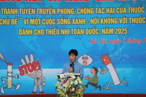 Nâng cao ý thức về phòng, chống tác hại của thuốc lá cho thiếu nhi -0
