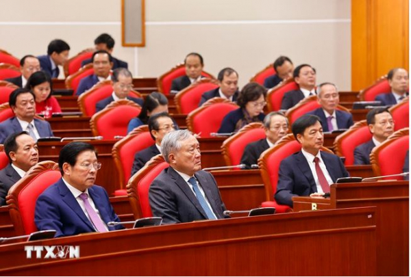 Biểu quyết giới thiệu nhân sự Ban chấp hành Trung ương khóa XIV -0