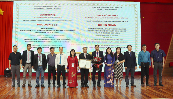 Trường Đại học Cửu Long khẳng định chất lượng trong đào tạo nguồn nhân lực -0