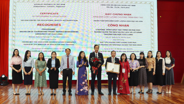 Trường Đại học Cửu Long khẳng định chất lượng trong đào tạo nguồn nhân lực -0
