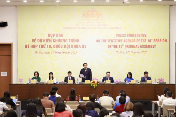 Kỳ họp thứ 10 khai mạc ngày 20/10, Quốc hội kết hợp tổng kết nhiệm kỳ, không tổ chức chất vấn -0