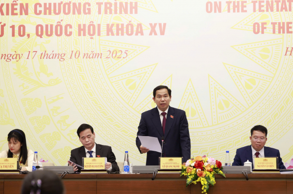 Kỳ họp thứ 10 khai mạc ngày 20/10, Quốc hội kết hợp tổng kết nhiệm kỳ, không tổ chức chất vấn -0