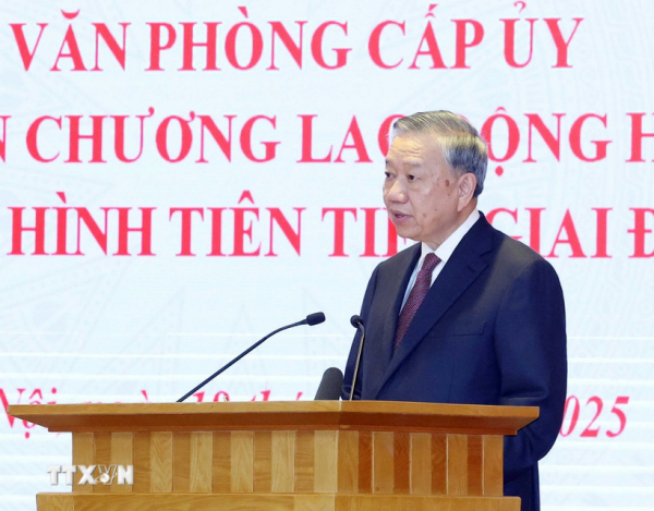 Tổng Bí thư Tô Lâm: Văn phòng Trung ương Đảng cần đóng vai “nhạc trưởng” -0