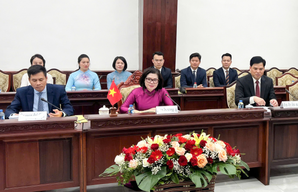 Giao lưu thắm tình hữu nghị giữa thanh niên, phụ nữ Công an Việt Nam và Lào -0